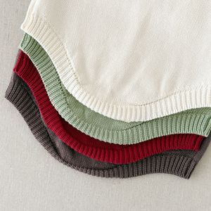 Conjunto de Ropa para Bebé Niña, Primavera-Otoño 2026, Estilo Dulce, Color Sólido, Suave y de Calidad - Product Image 4