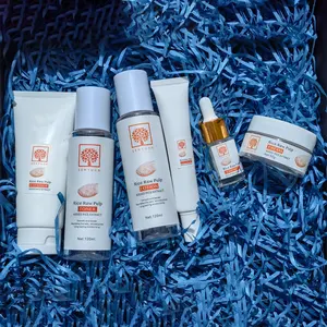 Personalizado Arroz Original Leite Skincare Kit para Hidratação e Hidratação Facial Cleanser Skin Care Products