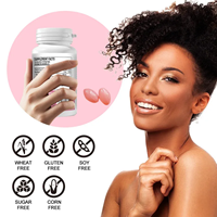 Capsules Molles de Collagène à Haute Qualité avec Vitamine et Glutathion pour le Blanchiment de la Peau, les Ongles et les Cheveux