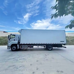 Iuzu ggga प्रशीतित ट्रक 6x2 10 टन फल ताजा दूध सब्जियां परिवहन बर्फ क्रीम - Product Image 4