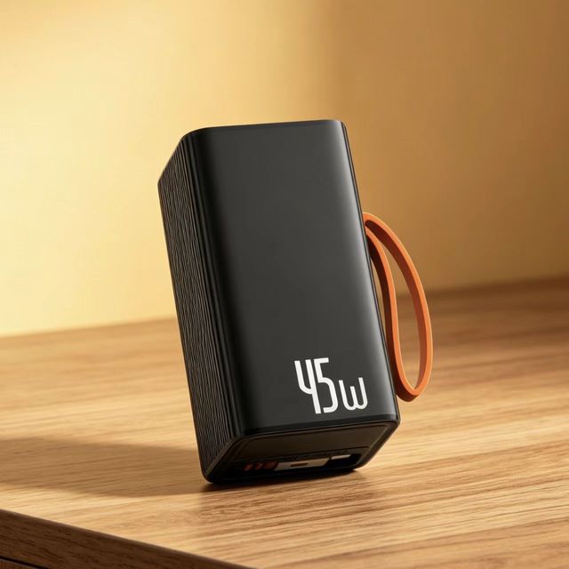2026 New Design High Capacity 10000mah Portable Power Station Super Compatible 45W Output Fast Charge Power Bank for Laptops