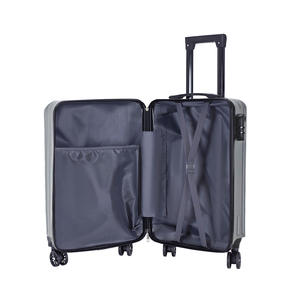 Maleta de embarque de equipaje de gran capacidad de 20 pulgadas al por mayor de fábrica con ruedas de moda Material PP Regalo De estudiante - Product Image 3