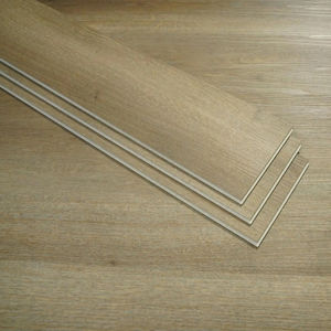 Suelo SPC Decorativo de <span class=keywords><strong>PVC</strong></span>, Película Impresa con Diseño de Madera Gris, Suelo Vinílico WPC con Sistema de Clic y Respaldo de Corcho EVA IXPE - Product Image 6