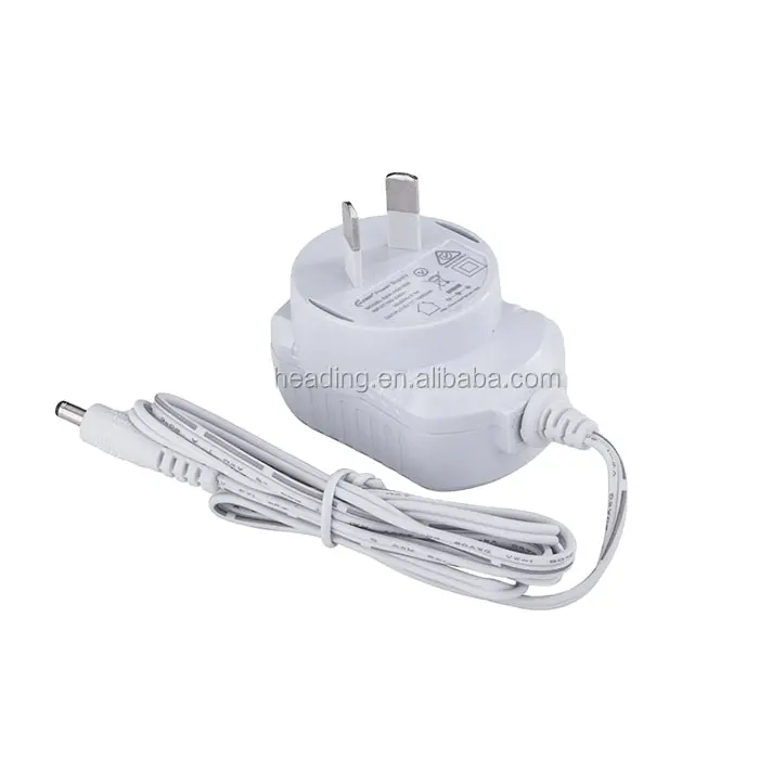 U.S. power adapter 6v 0.5a universal ac/dc adapter 3' foot cord with 5.5mm x 2.1mm Tip