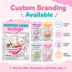 Diffuseur d'air suspendu pour voiture, décor intérieur, parfum à évaporation naturelle, logo personnalisé, style Kawaii Cartoon - Product Image 6