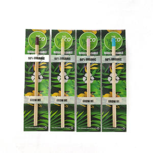 <span class=keywords><strong>Crayon</strong></span> Plantable Créatif Vert à Faible MOQ avec Logo Personnalisé, Graines de Fleurs Sauvages et d'Herbes, Cadeaux Promotionnels Originaux pour Enfants - Product Image 5