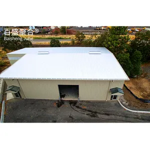 Fermes de toit en acier préfabriquées Dessin de conception libre Hangar de stockage industriel Entrepôt bon marché à vendre Bâtiment