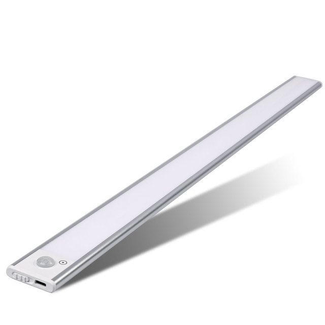 Modern Arte Motion Sensor Battery Led Lighting Simplicity Magnetic Kitchen Under Cabinet Lights for Shelves