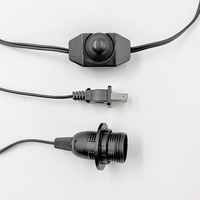 Tissu pendentif lumière cordon prise E27 support de lampe suspendu ampoule douille support de lampe avec fil support de lampe avec fil