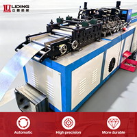 Mesin Pembentuk Rangka Damper HVAC Otomatis - Pembentuk Saluran Baja dengan PLC untuk Sistem Saluran Ventilasi & Pendingin Udara