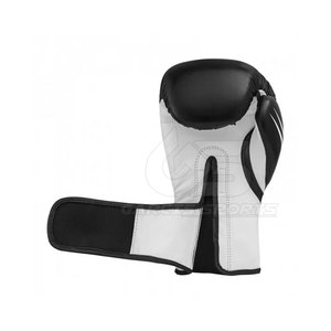 Gants de boxe en cuir noir de qualité professionnelle, taille personnalisée, imperméables, respirants, légers pour MMA, boxe, arts martiaux - Product Image 3