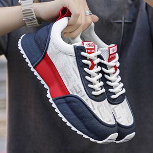 Chaussures pour hommes grande taille populaires, nouvelles, de haute qualité et résistantes à l'usure, à lacets, antistatiques, chaussures de sport décontractées - Product Image 1