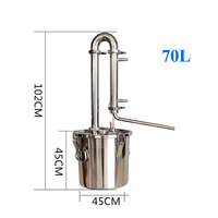 Équipement de distillerie EJIN pour hydrosol, huile essentielle, alcool, whisky, rhum, gin, vodka, brandy, spiritueux, liqueur, en acier inoxydable 304