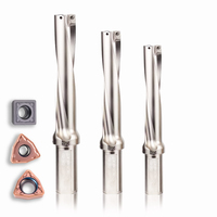 Foret à indexage CNC 2D-5D avec plaquettes en carbure WCMX/SPMG pour l'usinage de l'acier trempé