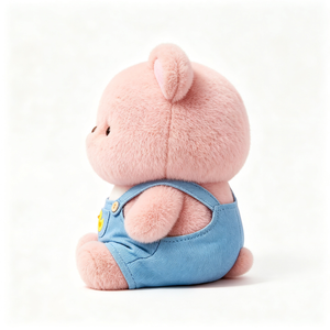 <span class=keywords><strong>Orsacchiotto</strong></span> Super Morbido e Soffice, Peluche Kawaii con Salopette a Forma di Anatra, Adorabile Pupazzo di Peluche - Product Image 4