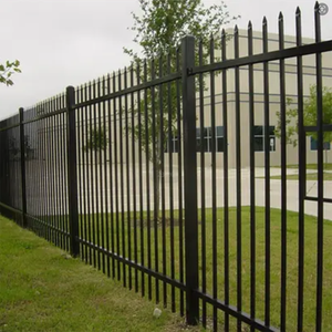 Valla de acero antiséptico YC, valla de jardín de hierro de <span class=keywords><strong>metal</strong></span> de Venta caliente de zinc, valla de <span class=keywords><strong>metal</strong></span> de bajo costo - Product Image 4