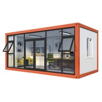 Maisons conteneurs ouvertes extensibles et respirantes, très populaires et très vendues, au design moderne, pratiques pour le chargement de gros volumes