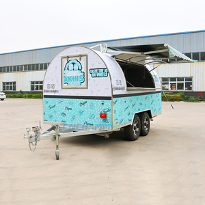 Hot Selling Stainless Steel <strong>Food</strong> Truck Mobile <strong>Fast</strong> <strong>Food</strong> Restaurant and Hot Dog <strong>Stand</strong> Vending Cart &amp; <strong>Food</strong> Trolley - Product Image 2