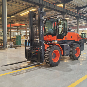 Nhà Máy Bán buôn xe nâng DIESEL 3 tấn 3.5 tấn kho hậu cần 4WD Xe nâng DIESEL & bùn Road off-road xe nâng hàng - Product Image 5