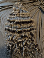 Cheveux Cambodgiens Vierge Naturels Non Traités Sans Nœuds Sans Perte Boucles Birmans Cheveux Bruts en Paquets