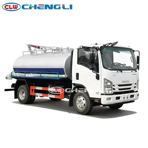 Camion d'aspiration des eaux usées 4x2 Isuzu 6m³ à forte performance avec capteur de niveau d'eau automatique à vendre - Product Image 3