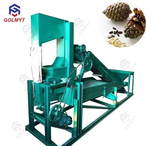 Machine à éplucher les noix de pin de mongolie/machine d'emballage de noix de pin 150 kg/h