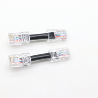 Câble Ethernet Cat6 câble de raccordement RJ45 Internet court câble réseau pour panneau de brassage