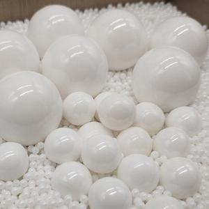 Piezas de cuentas de cerámica industriales ZrO2 de cerámica blanca Bolas de cerámica de zirconia de 2,5mm EUR y EE. UU. - Product Image 4