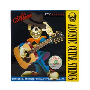Cordes de guitare acoustique Alice en gros A206 Pièces de musique <span class=keywords><strong>Kit</strong></span> de cordes de guitare en bois - Product Image 5