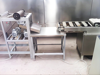 Ligne de production de machines semi-automatiques pour la fabrication de nouilles instantanées, 11000 pièces/8 heures, pour usine de produits alimentaires