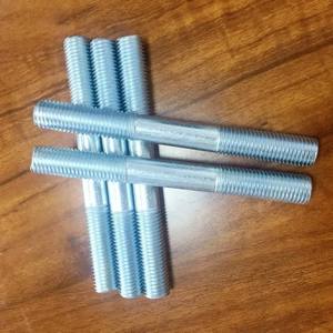 Tige filetée partiellement à droite en acier au carbone DIN975 de haute qualité, vente chaude, M14-M36, grade 8.8 10.9 12.9, zinguée métrique - Product Image 3