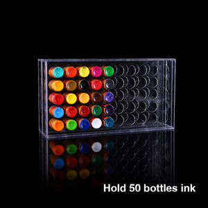 Soporte de exhibición de tinta para tatuajes de varias capas en oferta, estante de almacenamiento de botellas de pigmento para suministros de estudio de tatuajes - Product Image 6