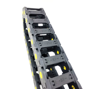 45x125 मशीन उपकरण इंजीनियरिंग प्लास्टिक पुल ब्रैकेट बंद केबल वाहक - Product Image 5