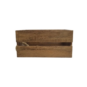 Wholesale cheap wooden srorage box fruit crates for sale