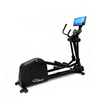 Elliptique commercial LZX-T23T avec écran rotatif, appareil de cardio-training pour salle de sport, poids max. utilisateur 160 kg