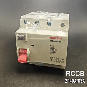 RUIPEIN <span class=keywords><strong>MC</strong></span> CHRC-63 4P RCBO/RCCB Interruttore Differenziale Curva B Protezione IP20 Controllo Industriale Materiale Plastico - Product Image 3