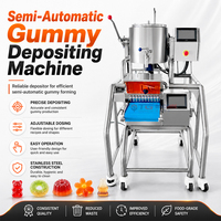 Nouvelle machine TG multifonctionnelle semi-automatique pour la fabrication de bonbons gélifiés, de bonbons durs, de sucettes et de gelées, avec moule en silicone, garantie 1 an