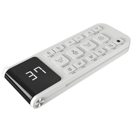 Control Remoto Universal Inteligente para Inodoro - 16 Teclas RF433, Resistente a Salpicaduras IPX4, ABS Antibacteriano