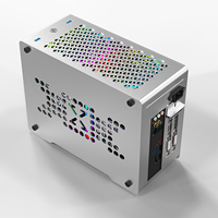 Mini tour de PC pour ordinateur gamer, boîtier en alliage d'aluminium B1, très petit, tour de PC pour jeux et usage domestique, DIY, bricolage