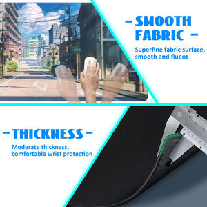 Alfombrilla de Ratón para Juegos de Gran Tamaño, Antideslizante, de Caucho Natural, con Diseño de Anime, Resistente a Arañazos, en Existencia para Jugadores - Product Image 3
