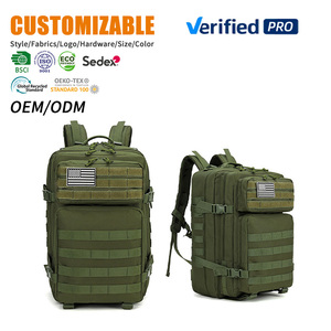 Sac à dos de randonnée imperméable à prix d'usine, logo personnalisé, sac à dos de chasse robuste, livraison rapide, sac à dos tactique ultraléger - Product Image 1