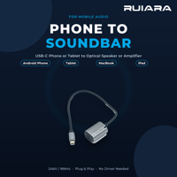 Câble adaptateur audio optique USB C vers TOSLINK SPDIF, cordon numérique 24 bits 96 kHz pour téléphone, ordinateur portable, téléviseur, barre de son, amplificateur, home cinéma