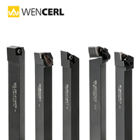 Outils de tournage WENCERL MWLNR1616H08 MWLNR2020K08, porte-outil de tournage CNC à 95 degrés, outil de tournage externe pour plaquette WNMG