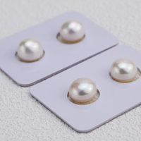Perles d'eau douce naturelles de qualité AAAA, rondes, violettes/roses/blanches, 10-11 mm, perles en vrac pour la fabrication de bijoux DIY