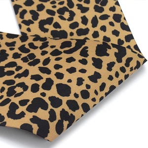 Modieuze Luipaardprint Breden <span class=keywords><strong>Webbing</strong></span> Voor Sport Buikgordel Kleding Accessoires - Product Image 3