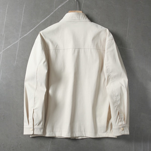 Giacca Casual Varsity da Uomo per l'Inverno, Traspirante, Antivento, per Tutte le Stagioni, con Colletto Alto e Chiusura a Zip Frontale con Logo - Product Image 4