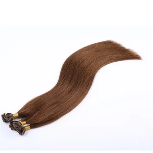 حار بيع عالية الجودة ريمي عذراء يو تلميح وصلات شعر مصنع المخرج مسمار وصلة إطالة شعر طبيعي