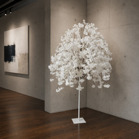 Décoration florale artificielle Cerisier 120cm Imperméable Écologique Mariage Saint-Valentin