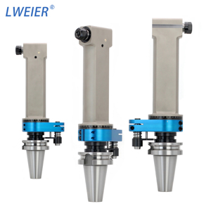 Cabezal Angular Extendido LWEIER AG90-BT50-ER20-250 para Fresado Lateral, Taladrado y Roscado en Centros de Mecanizado - Product Image 1