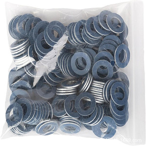 แหวนรองปลั๊กท่อระบายน้ำอลูมิเนียม 90430-12031 สำหรับอะไหล่ซ่อมซีลเครื่องยนต์โตโยต้า เล็กซัส - Product Image 1
